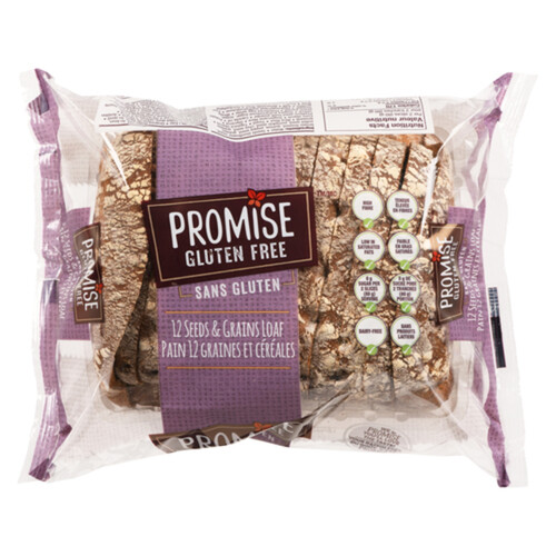 Promise Gluten-Free Loaf 12 Seeds And Grains 480 g (frozen)