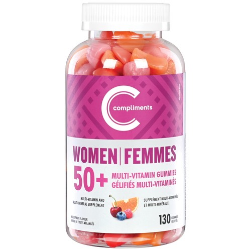 Compliments Gummies Women 50+ Multivitamin