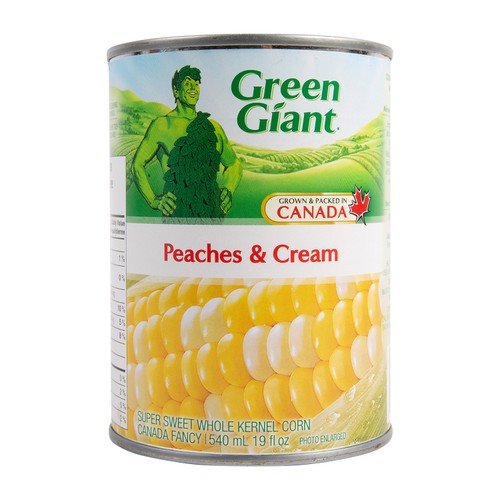 Green Giant Canned Corn Peaches & Cream 540 ml