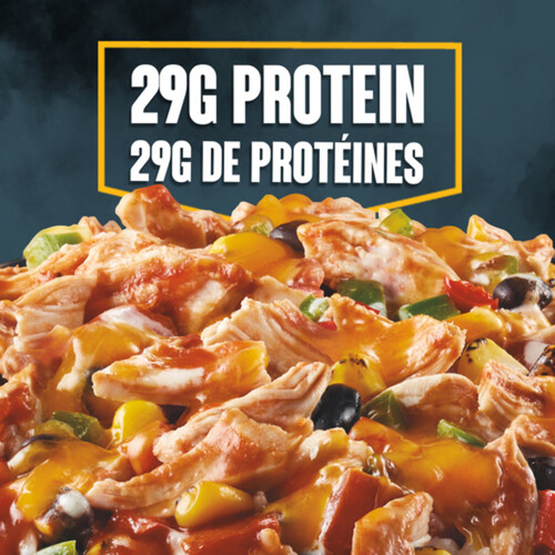 CRAVE Frozen Meal Pulled Chicken Burrito Bowl 320 g