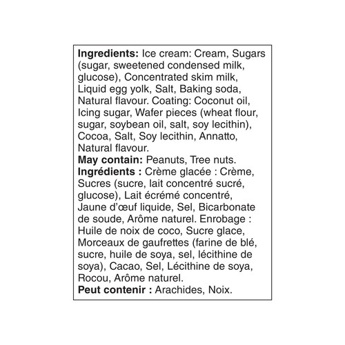 Haagen-Dazs Exträaz Salted Caramel Crunch Ice Cream Bars 216 ml