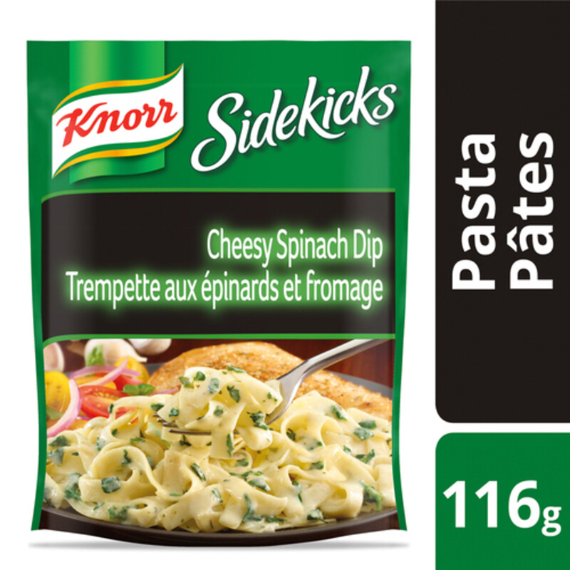 Knorr Sidekicks Pasta Cheesy Spinach Dip 116 g Voilà Online Groceries