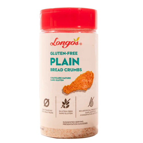 Longo's Gluten-Free Bread Crumbs Plain 227 g