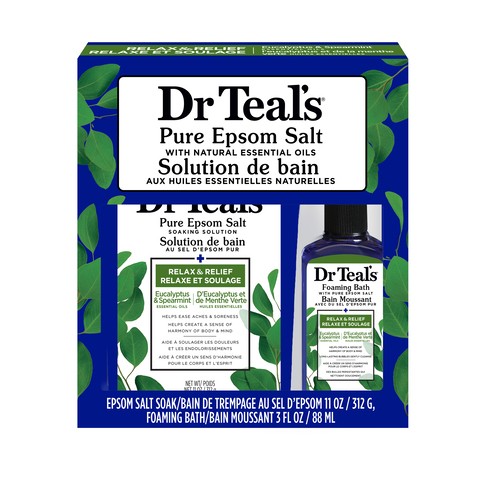 Dr Teal's Bath Gift Set Eucalyptus & Spearmint
