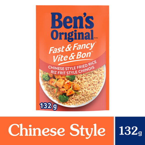 Ben's Original Fast & Fancy Fried Rice Chinese Style 132 g - Voilà Online  Groceries & Offers