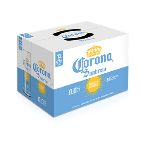 Corona Sunbrew Non-Alcoholic Beer 12 x 355 ml (cans)