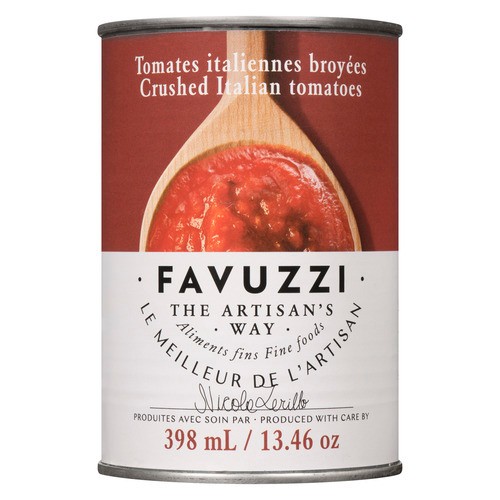 Favuzzi Canned Crushed Tomatoes 398 ml