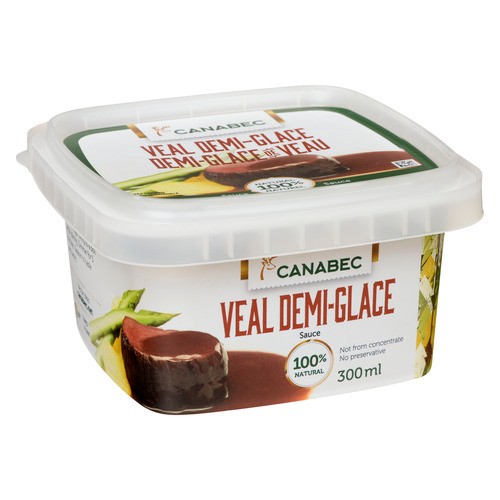 Gibiers Canabec Sauce Veal Demi-Glace 300 ml (frozen)
