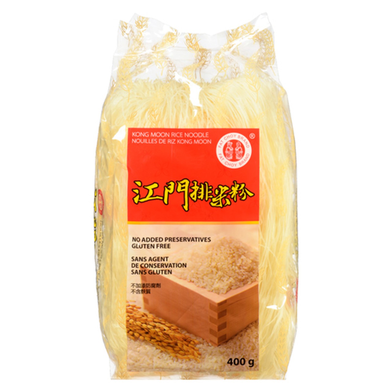 Fat Rice Needoles Fat Choy Gluten-Free Kongmoon Rice Noodles 400 g - Voilà Online ...