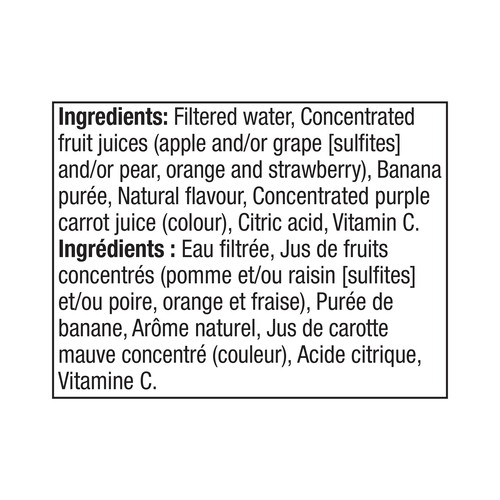 Oasis HydraFruit Juice Boxes Strawberry Banana 8 x 200 ml