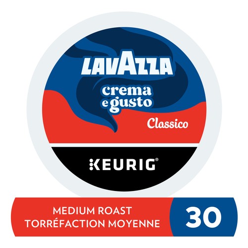 Lavazza Crema E Gusto Coffee Pods Medium Roast 30 K-Cups 345 g