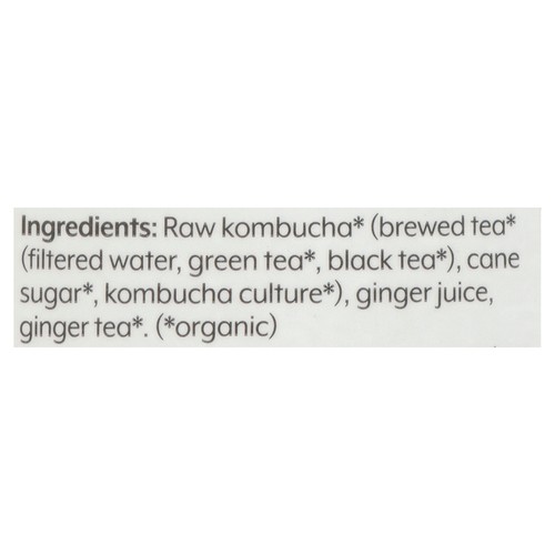 Wild Tea Wild Ginger Kombucha 355 ml