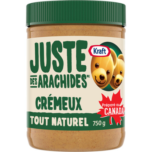 Kraft All Natural Smooth Peanut Butter 750 g