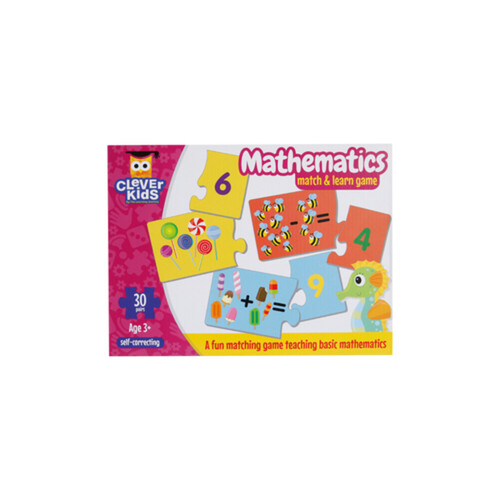 Clever Kids Math Match/Learn 