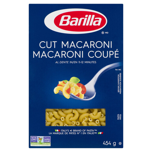 Barilla Pasta Cut Macaroni 454 g