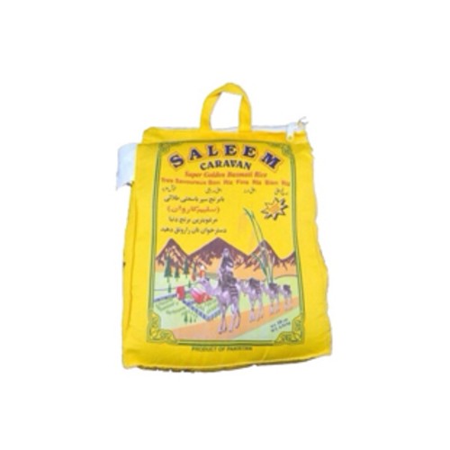 Saleem Caravan White Basmati Rice 4.54 kg
