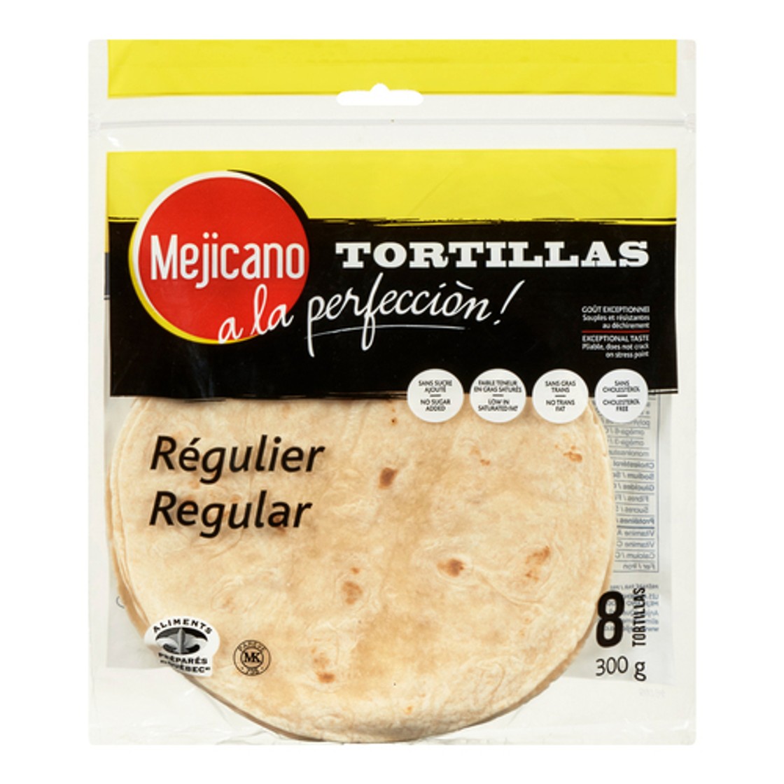 Mejicano Tortillas Regular 300 g Voilà Online Groceries & Offers