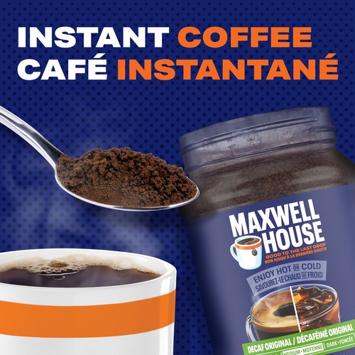 Maxwell House Instant Coffee Decaffeinated Medium Roast 150 g