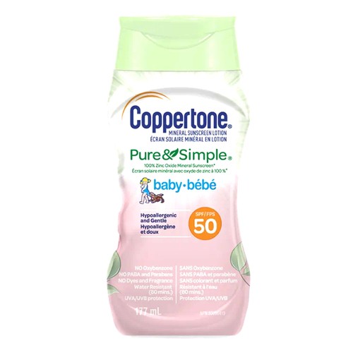 Coppertone Baby Lotion SPF50 Sunscreen 177 ml