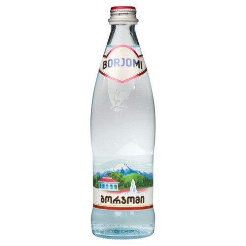 Borjomi Carbonated Natural Mineral Water 500 ml (bottle)