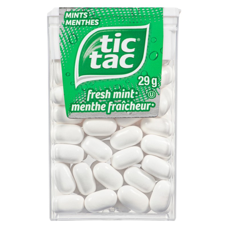Tic Tac Mints Fresh Mint 29 g - Voilà Online Groceries & Offers