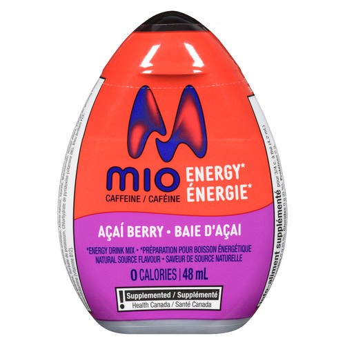 Mio Caffeine Liquid Flavor Acai Berry 48 ml - Voilà Online