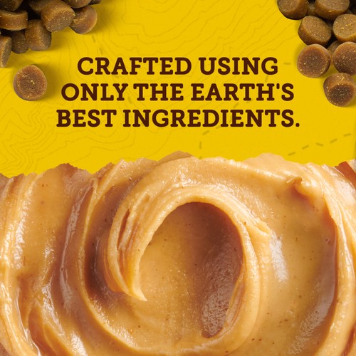 Zuke's Mini Naturals Dog Treats Tender Bites Peanut Butter & Oats Recipe 170 g