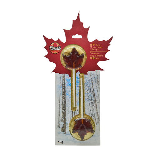 Wagler Maple Products Maple Lollipops 40 g