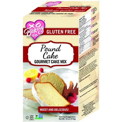 Xo Baking Gluten-Free Cake Mix Pound Cake 510 g