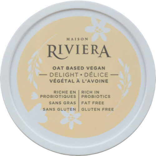 Riviera Oat Based Vegan Yogurt Vanilla 650 g Voilà Online Groceries