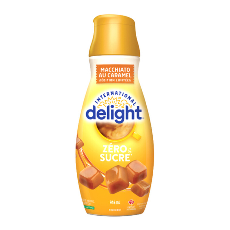 International Delight Zero Sugar Coffee Enhancer Caramel Macchiato