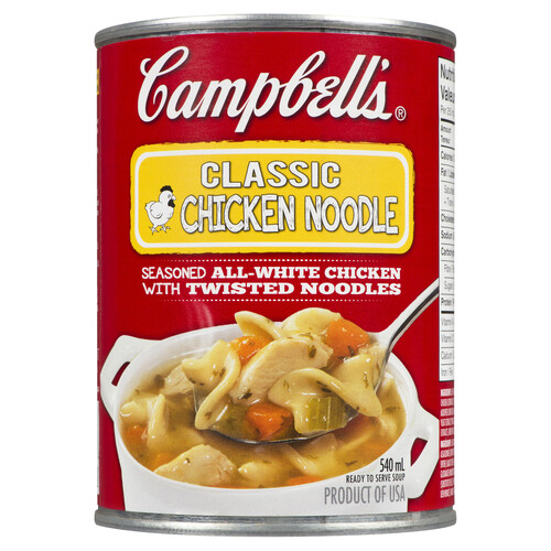 Campbell's Soup Classic Chicken Noodle 540 ml