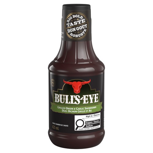 Bull's-Eye Barbecue Sauce Grilled Onion & Garlic 425 ml