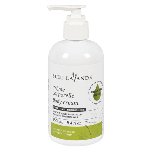 Bleu Lavande Hemp Body Cream Lavender 250 ml