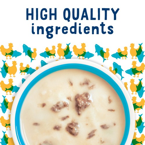 Friskies Lil' Soups Cat Food In Velvety Chicken Broth Tuna 34 g
