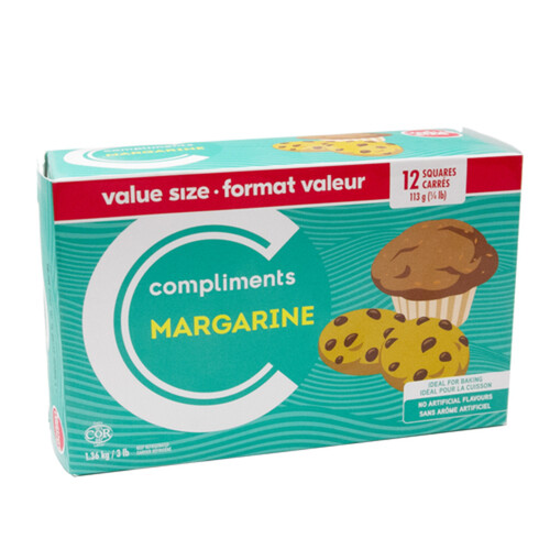 Compliments Margarine Hard 1.36 kg