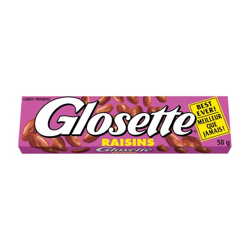 Glosette Chocolate Covered Raisins 50 g