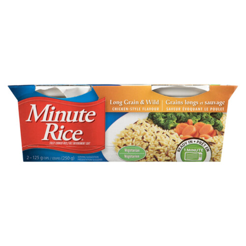 Minute Rice Long Grain Wild Ready To Serve Chicken Flavour 250 g