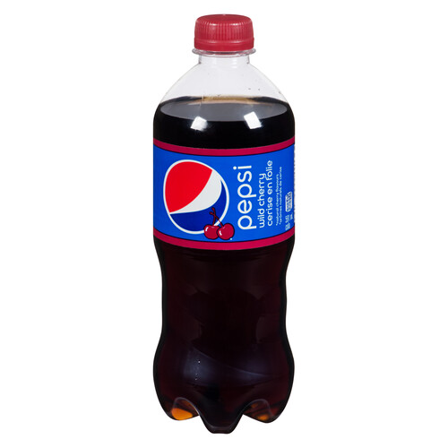 Pepsi Soft Drink Wild Cherry 591 ml (bottle)