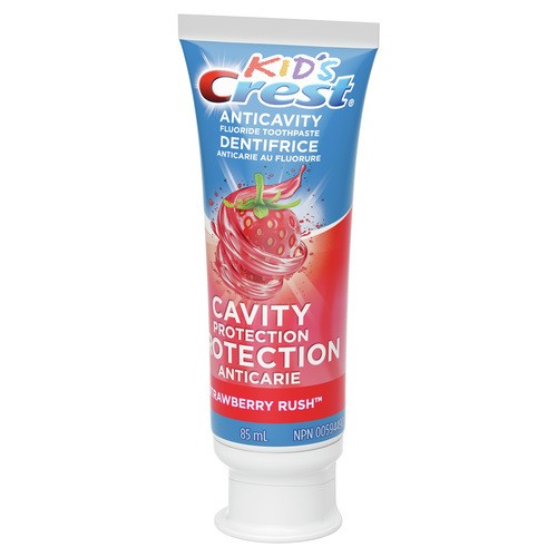Crest Kids Anticavity Fluoride Toothpaste Strawberry Rush 85 ml