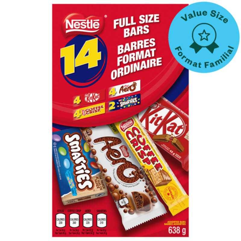 Nestlé Favourites Chocolates Assorted 14 Pack 638 g - Voilà Online ...