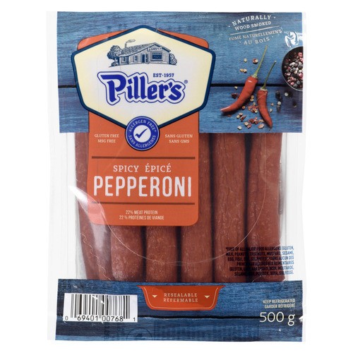 Piller's Mini Pepperoni Hot 500 g