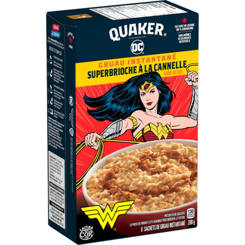 Quaker Instant Oatmeal Super Cinnamon Roll 288 g 