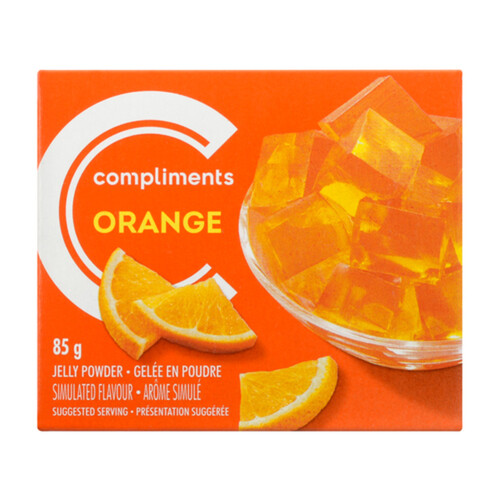 Compliments Jelly Powder Orange 85 g