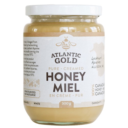 Atlantic Gold Creamed Honey Pure 500 g