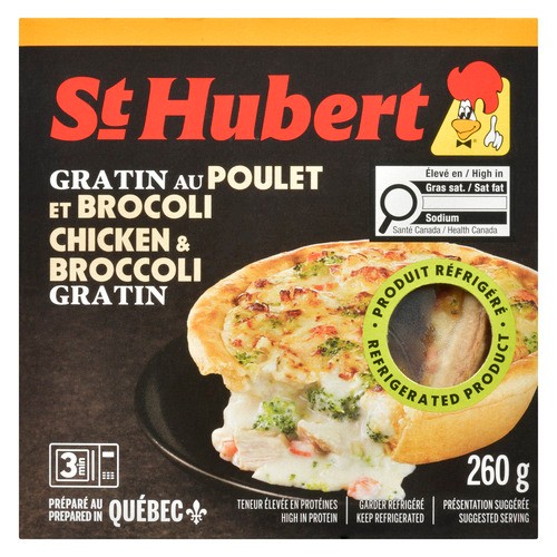 St-Hubert Gratin Chicken & Broccoli 260 g