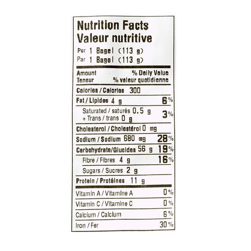 Multigrain Bagels 4 Pack 450 g