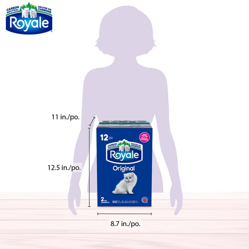 Royale Original Facial Tissue 2-Ply 12 Boxes x 100 Sheets