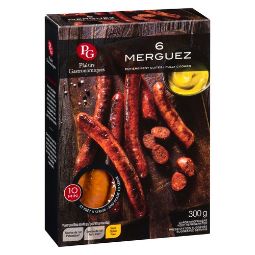 Plaisirs Gastronomiques Sausage Merguez 300 g