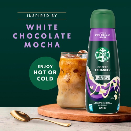 Starbucks Coffee Enhancer White Chocolate Mocha 828 ml